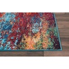 image:imageNourison Home Celestial Sealife 3 x 5 Area Rug  Easy Clean Non Shedding Bed Room Living Room Dining Room Kitchen 3 x 5Atlantic