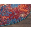 image:imageNourison Home Celestial Sealife 3 x 5 Area Rug  Easy Clean Non Shedding Bed Room Living Room Dining Room Kitchen 3 x 5Atlantic