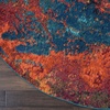 image:imageNourison Home Celestial Sealife 3 x 5 Area Rug  Easy Clean Non Shedding Bed Room Living Room Dining Room Kitchen 3 x 5Atlantic