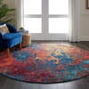 image:imageNourison Home Celestial Sealife 3 x 5 Area Rug  Easy Clean Non Shedding Bed Room Living Room Dining Room Kitchen 3 x 5Atlantic