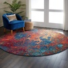 image:imageNourison Home Celestial Sealife 3 x 5 Area Rug  Easy Clean Non Shedding Bed Room Living Room Dining Room Kitchen 3 x 5Atlantic