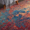 image:imageNourison Home Celestial Sealife 3 x 5 Area Rug  Easy Clean Non Shedding Bed Room Living Room Dining Room Kitchen 3 x 5Atlantic