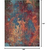 image:imageNourison Home Celestial Sealife 3 x 5 Area Rug  Easy Clean Non Shedding Bed Room Living Room Dining Room Kitchen 3 x 5Atlantic