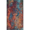 image:imageNourison Home Celestial Sealife 3 x 5 Area Rug  Easy Clean Non Shedding Bed Room Living Room Dining Room Kitchen 3 x 5Atlantic