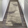 image:imageNourison Home Celestial Sealife 3 x 5 Area Rug  Easy Clean Non Shedding Bed Room Living Room Dining Room Kitchen 3 x 5IvoryGrey