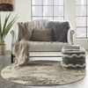 image:imageNourison Home Celestial Sealife 3 x 5 Area Rug  Easy Clean Non Shedding Bed Room Living Room Dining Room Kitchen 3 x 5IvoryGrey