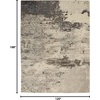 image:imageNourison Home Celestial Sealife 3 x 5 Area Rug  Easy Clean Non Shedding Bed Room Living Room Dining Room Kitchen 3 x 5IvoryGrey