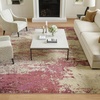 image:imageNourison Home Celestial Sealife 3 x 5 Area Rug  Easy Clean Non Shedding Bed Room Living Room Dining Room Kitchen 3 x 5IvoryPink