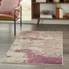 image:imageNourison Home Celestial Sealife 3 x 5 Area Rug  Easy Clean Non Shedding Bed Room Living Room Dining Room Kitchen 3 x 5IvoryPink