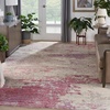 image:imageNourison Home Celestial Sealife 3 x 5 Area Rug  Easy Clean Non Shedding Bed Room Living Room Dining Room Kitchen 3 x 5IvoryPink