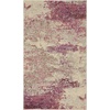 image:imageNourison Home Celestial Sealife 3 x 5 Area Rug  Easy Clean Non Shedding Bed Room Living Room Dining Room Kitchen 3 x 5IvoryPink