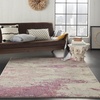 image:imageNourison Home Celestial Sealife 3 x 5 Area Rug  Easy Clean Non Shedding Bed Room Living Room Dining Room Kitchen 3 x 5IvoryPink