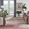 image:imageNourison Home Celestial Sealife 3 x 5 Area Rug  Easy Clean Non Shedding Bed Room Living Room Dining Room Kitchen 3 x 5IvoryPink