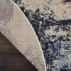 image:imageNourison Home Celestial Sealife 3 x 5 Area Rug  Easy Clean Non Shedding Bed Room Living Room Dining Room Kitchen 3 x 5IvoryTeal Blue