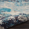 image:imageNourison Home Celestial Sealife 3 x 5 Area Rug  Easy Clean Non Shedding Bed Room Living Room Dining Room Kitchen 3 x 5IvoryTeal Blue