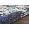 image:imageNourison Home Celestial Sealife 3 x 5 Area Rug  Easy Clean Non Shedding Bed Room Living Room Dining Room Kitchen 3 x 5IvoryTeal Blue