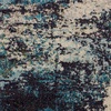 image:imageNourison Home Celestial Sealife 3 x 5 Area Rug  Easy Clean Non Shedding Bed Room Living Room Dining Room Kitchen 3 x 5IvoryTeal Blue
