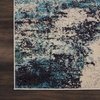 image:imageNourison Home Celestial Sealife 3 x 5 Area Rug  Easy Clean Non Shedding Bed Room Living Room Dining Room Kitchen 3 x 5IvoryTeal Blue