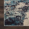 image:imageNourison Home Celestial Sealife 3 x 5 Area Rug  Easy Clean Non Shedding Bed Room Living Room Dining Room Kitchen 3 x 5IvoryTeal Blue
