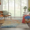 image:imageNourison Home Celestial Sealife 3 x 5 Area Rug  Easy Clean Non Shedding Bed Room Living Room Dining Room Kitchen 3 x 5Sealife