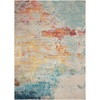 image:imageNourison Home Celestial Sealife 3 x 5 Area Rug  Easy Clean Non Shedding Bed Room Living Room Dining Room Kitchen 3 x 5Sealife
