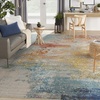 image:imageNourison Home Celestial Sealife 3 x 5 Area Rug  Easy Clean Non Shedding Bed Room Living Room Dining Room Kitchen 3 x 5Sealife