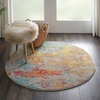 image:imageNourison Home Celestial Sealife 3 x 5 Area Rug  Easy Clean Non Shedding Bed Room Living Room Dining Room Kitchen 3 x 5Sealife