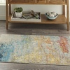 image:imageNourison Home Celestial Sealife 3 x 5 Area Rug  Easy Clean Non Shedding Bed Room Living Room Dining Room Kitchen 3 x 5Sealife