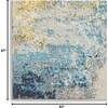 image:imageNourison Home Celestial Sealife 3 x 5 Area Rug  Easy Clean Non Shedding Bed Room Living Room Dining Room Kitchen 3 x 5Sealife