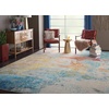 image:imageNourison Home Celestial Sealife 3 x 5 Area Rug  Easy Clean Non Shedding Bed Room Living Room Dining Room Kitchen 3 x 5Sealife