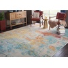 image:imageNourison Home Celestial Sealife 3 x 5 Area Rug  Easy Clean Non Shedding Bed Room Living Room Dining Room Kitchen 3 x 5Sealife