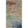 image:imageNourison Home Celestial Sealife 3 x 5 Area Rug  Easy Clean Non Shedding Bed Room Living Room Dining Room Kitchen 3 x 5Sealife