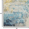 image:imageNourison Home Celestial Sealife 3 x 5 Area Rug  Easy Clean Non Shedding Bed Room Living Room Dining Room Kitchen 3 x 5Sealife