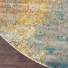 image:imageNourison Home Celestial Sealife 3 x 5 Area Rug  Easy Clean Non Shedding Bed Room Living Room Dining Room Kitchen 3 x 5Sealife