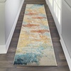 image:imageNourison Home Celestial Sealife 3 x 5 Area Rug  Easy Clean Non Shedding Bed Room Living Room Dining Room Kitchen 3 x 5Sealife