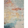 image:imageNourison Home Celestial Sealife 3 x 5 Area Rug  Easy Clean Non Shedding Bed Room Living Room Dining Room Kitchen 3 x 5Sealife