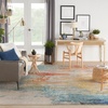 image:imageNourison Home Celestial Sealife 3 x 5 Area Rug  Easy Clean Non Shedding Bed Room Living Room Dining Room Kitchen 3 x 5Sealife
