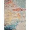 image:imageNourison Home Celestial Sealife 3 x 5 Area Rug  Easy Clean Non Shedding Bed Room Living Room Dining Room Kitchen 3 x 5Sealife