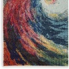 image:imageNourison Home Celestial Wave 3 x 5 Area Rug  Easy Clean Non Shedding Bed Room Living Room Dining Room Kitchen 3 x 5Wave