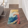 image:imageNourison Home Celestial Wave 3 x 5 Area Rug  Easy Clean Non Shedding Bed Room Living Room Dining Room Kitchen 3 x 5Wave