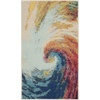 image:imageNourison Home Celestial Wave 3 x 5 Area Rug  Easy Clean Non Shedding Bed Room Living Room Dining Room Kitchen 3 x 5Wave