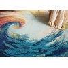 image:imageNourison Home Celestial Wave 3 x 5 Area Rug  Easy Clean Non Shedding Bed Room Living Room Dining Room Kitchen 3 x 5Wave
