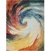 image:imageNourison Home Celestial Wave 3 x 5 Area Rug  Easy Clean Non Shedding Bed Room Living Room Dining Room Kitchen 3 x 5Wave