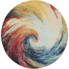 image:imageNourison Home Celestial Wave 3 x 5 Area Rug  Easy Clean Non Shedding Bed Room Living Room Dining Room Kitchen 3 x 5Wave