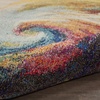 image:imageNourison Home Celestial Wave 3 x 5 Area Rug  Easy Clean Non Shedding Bed Room Living Room Dining Room Kitchen 3 x 5Wave