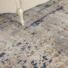 image:imageNourison Home Concerto Abstract Ivory Grey Blue 3 x 5 Oval Area Rug Easy Cleaning Non Shedding Bed Room Living Room Dining Room Kitchen 3x5Beige Grey