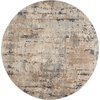 image:imageNourison Home Concerto Abstract Ivory Grey Blue 3 x 5 Oval Area Rug Easy Cleaning Non Shedding Bed Room Living Room Dining Room Kitchen 3x5Beige Grey