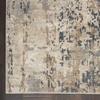 image:imageNourison Home Concerto Abstract Ivory Grey Blue 3 x 5 Oval Area Rug Easy Cleaning Non Shedding Bed Room Living Room Dining Room Kitchen 3x5Beige Grey