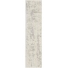 image:imageNourison Home Concerto Abstract Ivory Grey Blue 3 x 5 Oval Area Rug Easy Cleaning Non Shedding Bed Room Living Room Dining Room Kitchen 3x5Cream Grey