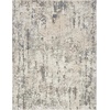image:imageNourison Home Concerto Abstract Ivory Grey Blue 3 x 5 Oval Area Rug Easy Cleaning Non Shedding Bed Room Living Room Dining Room Kitchen 3x5Ivory Blue Grey